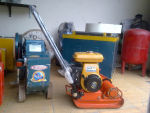 Máy đầm bàn MIKASA động cơ honda  