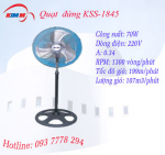 Quạt đứng công nghiệp DASIN KSS-1845