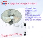 Quạt treo tường công nghiệp DASIN KWP-1845