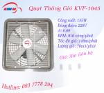 Quạt thôg gió công nghiệp DASIN KVF-1845