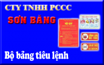 Bộ bảng tiêu lệnh chữa cháy, tieu lenh chua chay