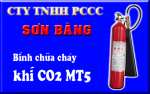 Bình chữa cháy khí CO2 MT5, binh khi CO2 chua chay MT5 5kg