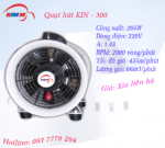 Quạt Hút - Cấp gió Hầm DASIN KIN-300,  KIN-200,   KIN-500