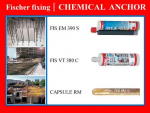 HÓA CHẤT CẤY THÉP FISCHER    
