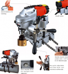 máy khoan lỗ trên ống, máy khoan PCCC 