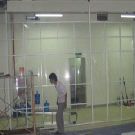 Vách ngăn ngựa PVC