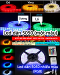 Siêu rẻ Led dây dán smd 5050 màu trắng ấm giá 220.000đ