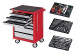 Thùng đồ và bộ dụng cụ 165 chi tiết JTC 3931S