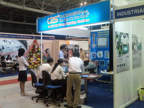 Chodansinh.net tham gia hội chợ triển lãm MTA 2009