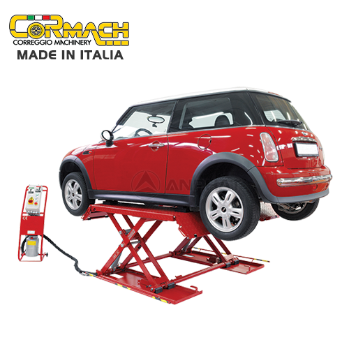 Giới thiệu cầu nâng xếp đỡ bụng cho xe con Cormach L-3000