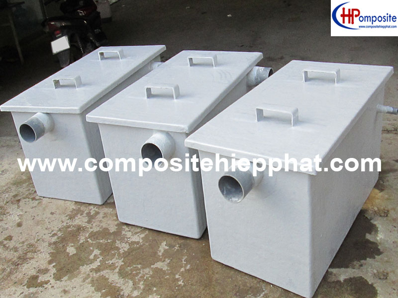 Bồn composite FRP tách mỡ
