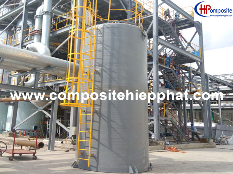 Bồn FRP chứa hóa chất, a xít