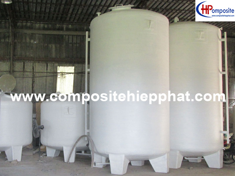 Bồn composite chứa muối