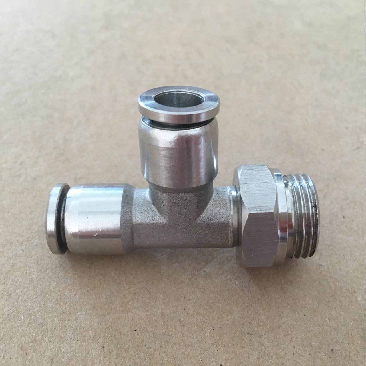 Đầu nối INOX chữ T ren ngoài PD