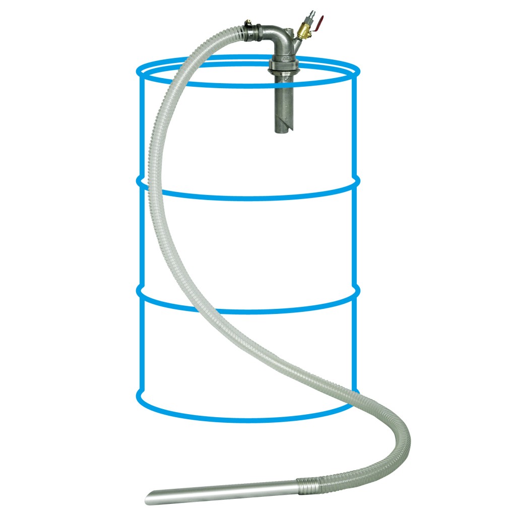 Bơm công nghiệp chạy bằng khí nén APDQ-25i Aquasystem Nhật Bản