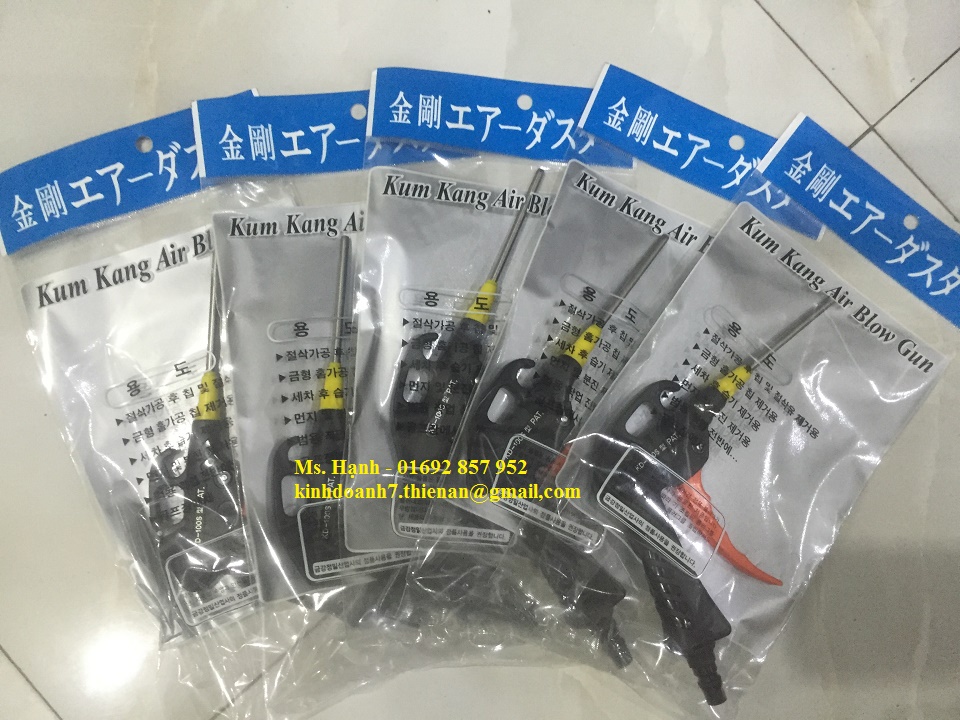Súng khí nhựa vòi thẳng Kumkang KD-100S