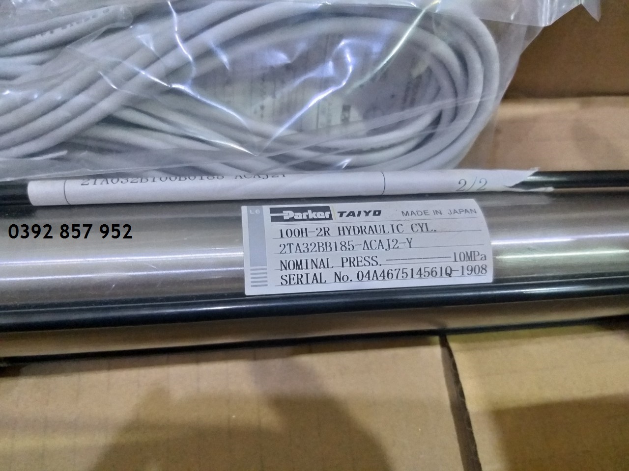 Xy lanh thủy lực Taiyo 100H-2R 2TA32BB185-ACAJ2-Y