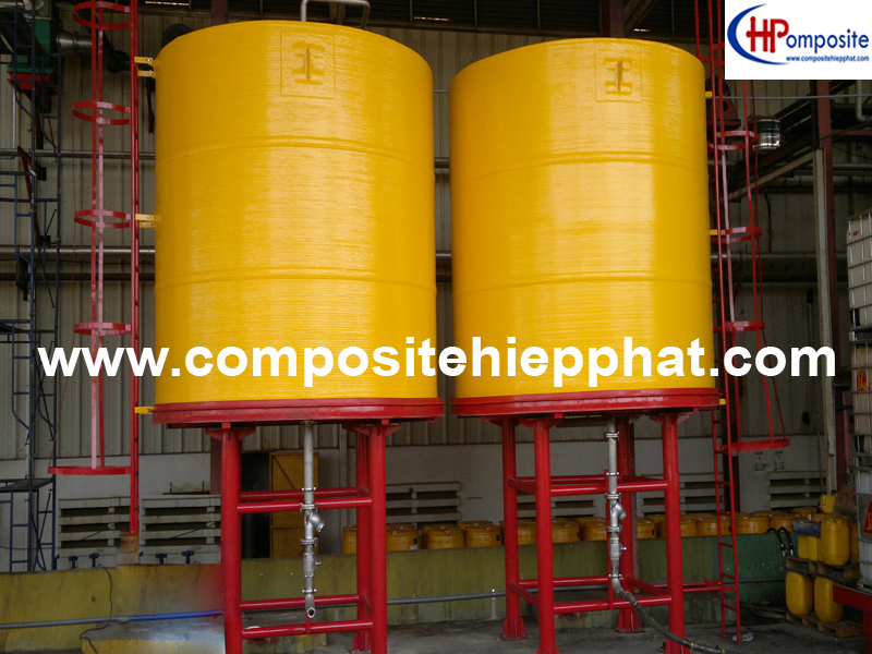 Bể composite chứa hóa chất