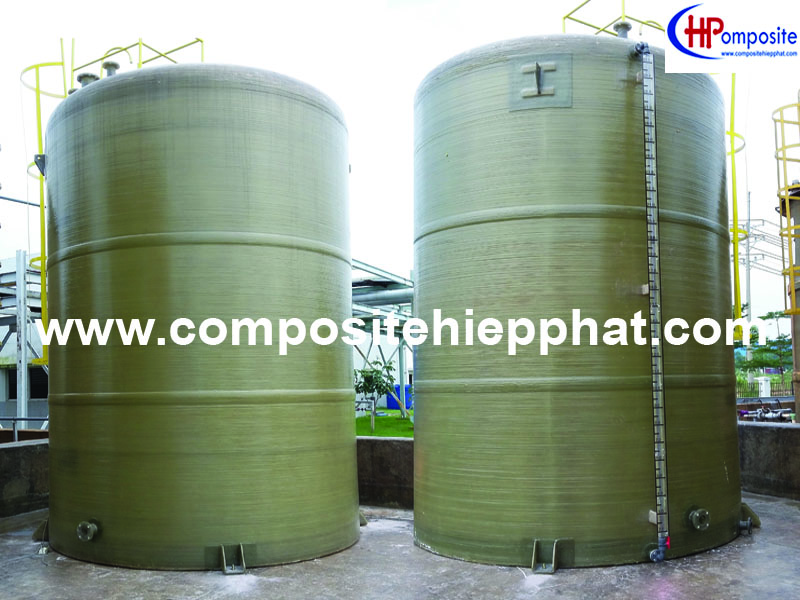 Thùng composite chứa hóa chất