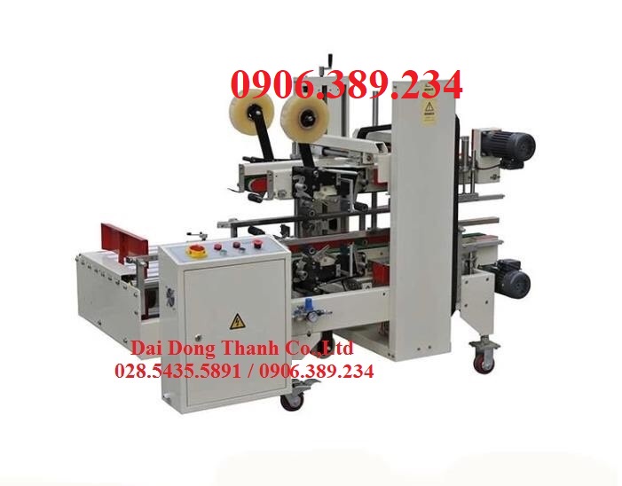 Máy dán băng keo góc thùng carton tự động WP-5050AC