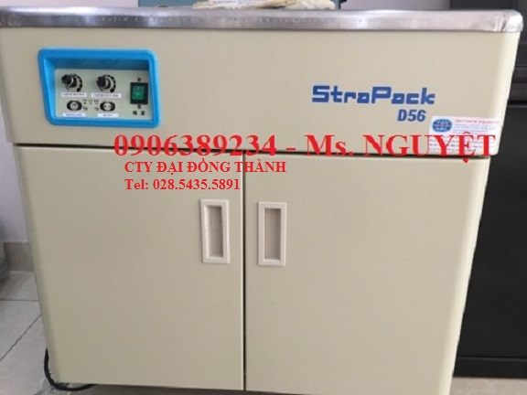 Máy đóng đai Strapack D-56 hàng NHẬT 02 mô tơ giá rất tốt