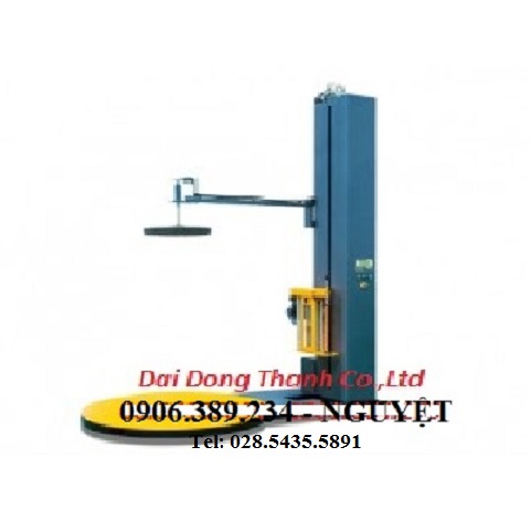 Máy quấn màng Pallet có càng vịn, tay vịn giữ pallet, dành cho kiện hàng nhẹ