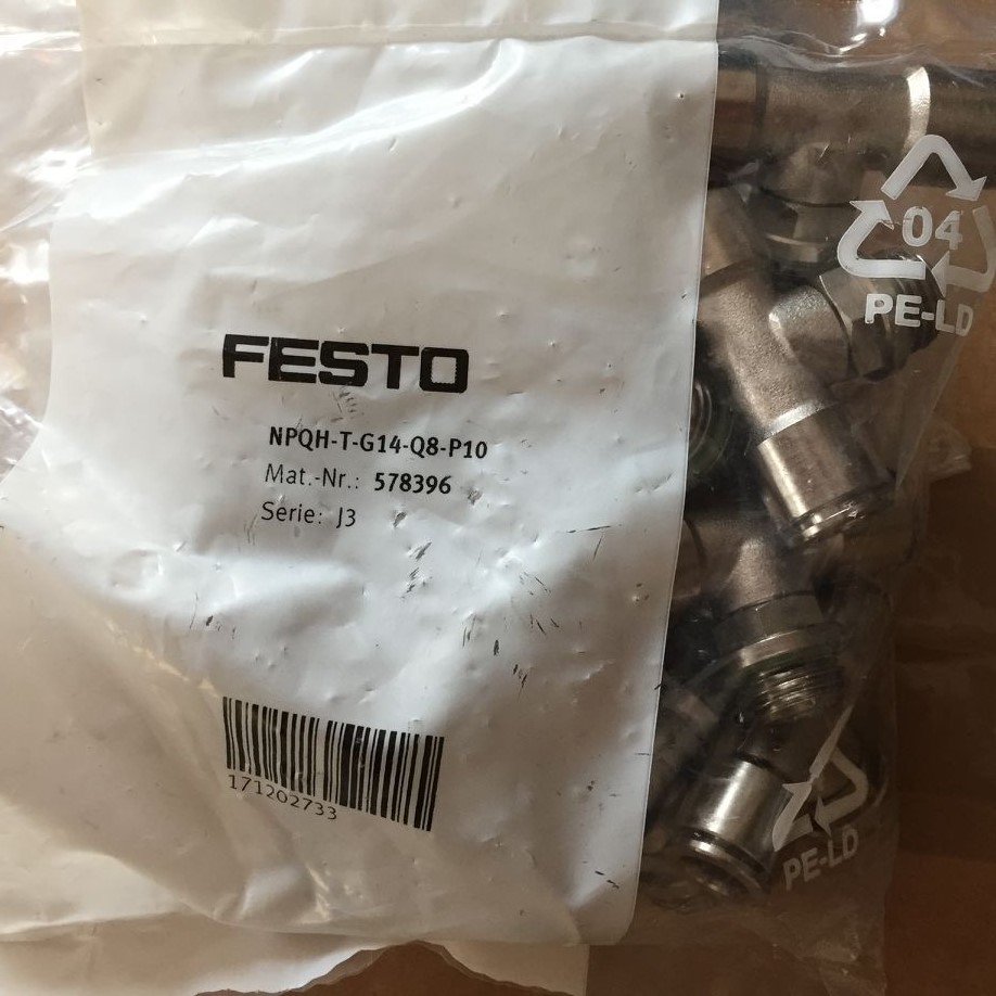 Đầu nối FESTO NPQH-T-G14-Q8-P10 578396