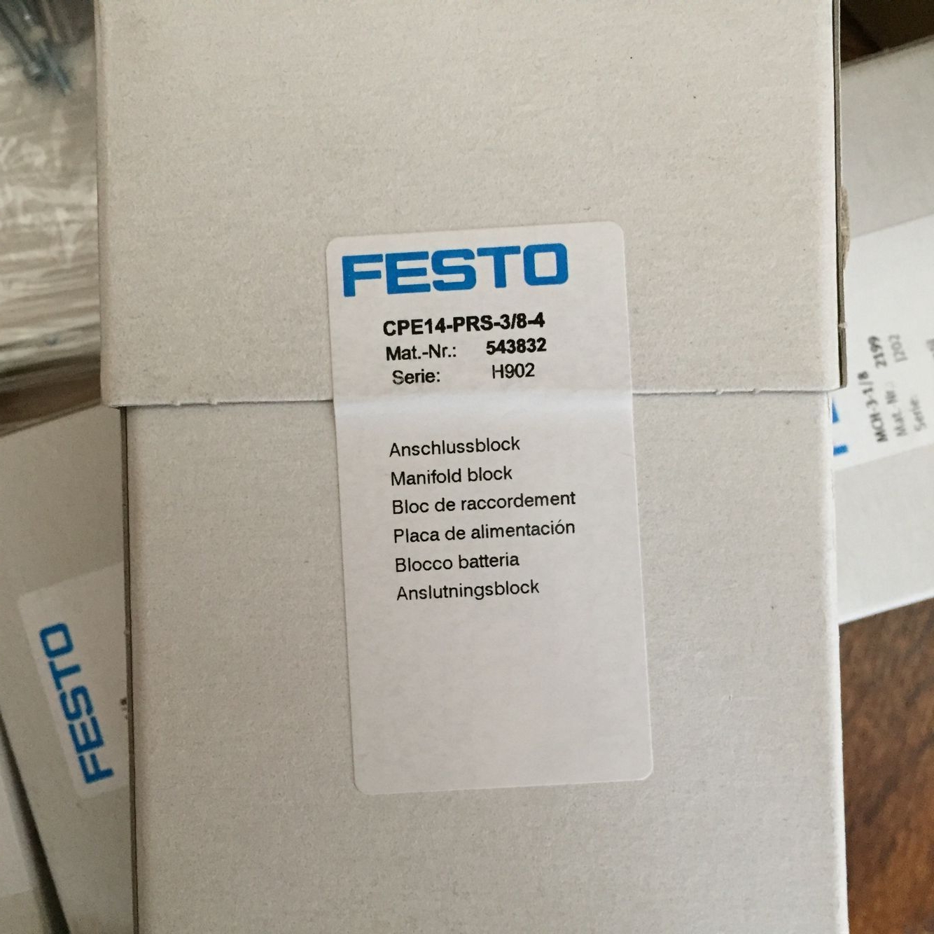 FESTO CPE14-PRS-3/8-4 543832