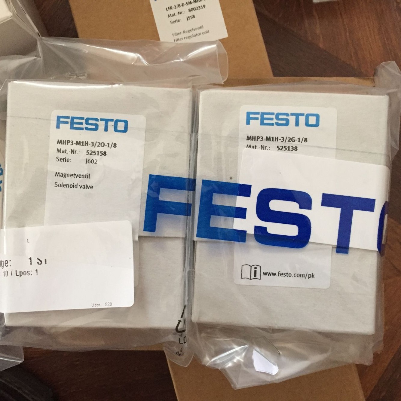 FESTO MHP3-M1H-3/2G-1/8 525158