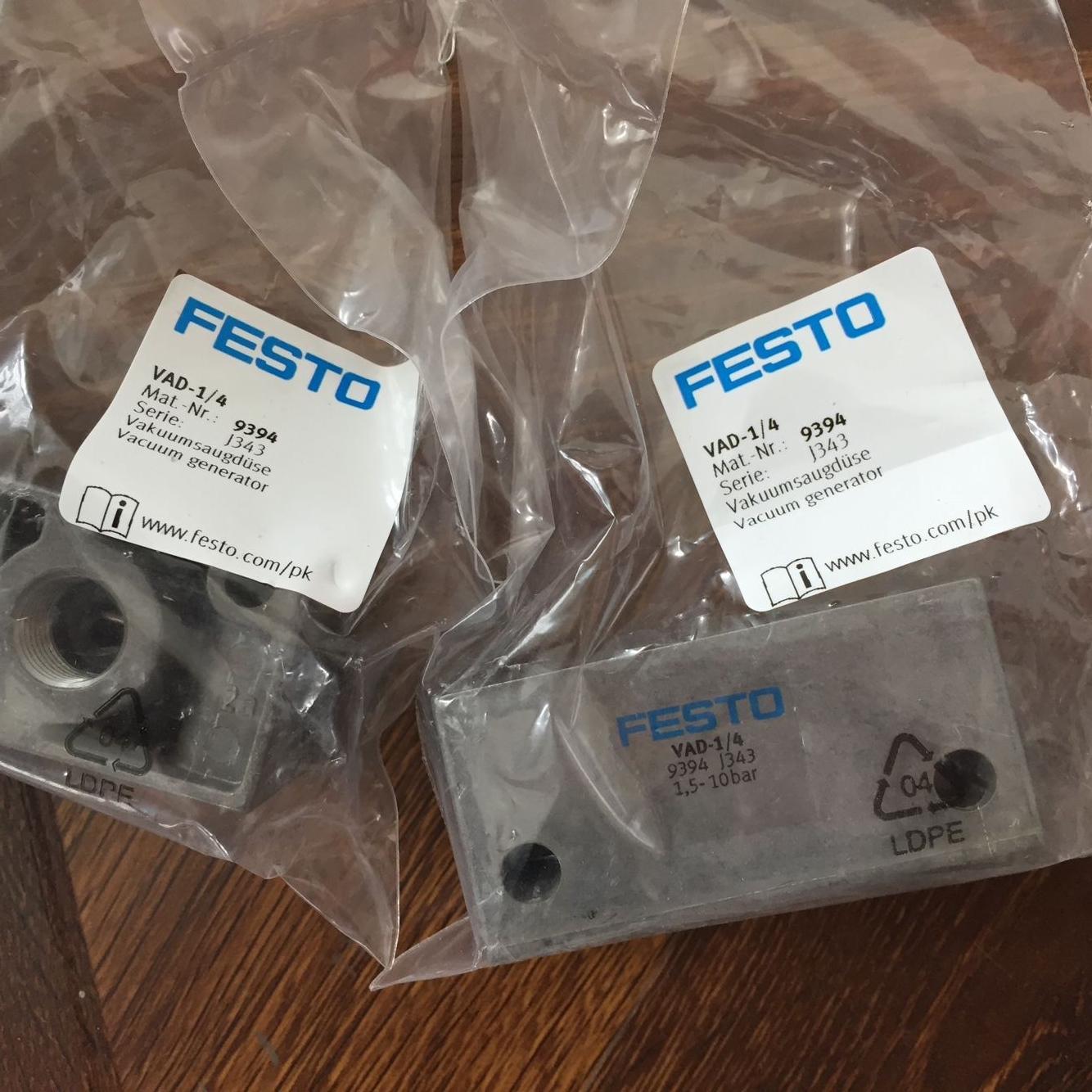 FESTO VAD 1/4 9394