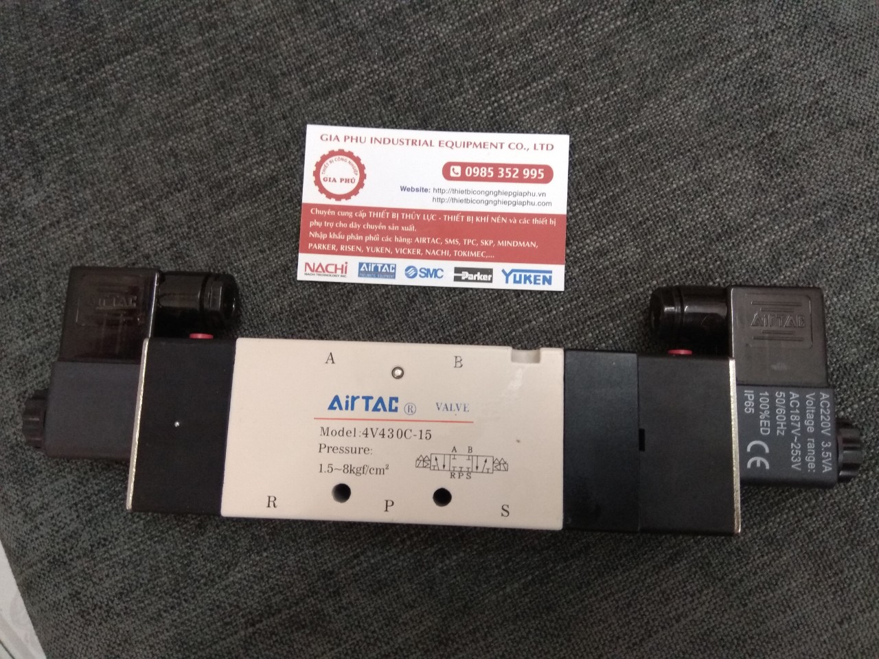van điện từ Airtac 4V430C-15 4V430E-15 4V430P-15