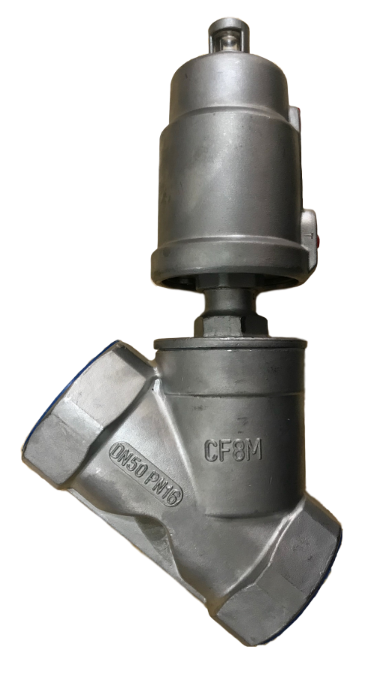 Van Y inox DN20 (3/4'') ( van xiên)