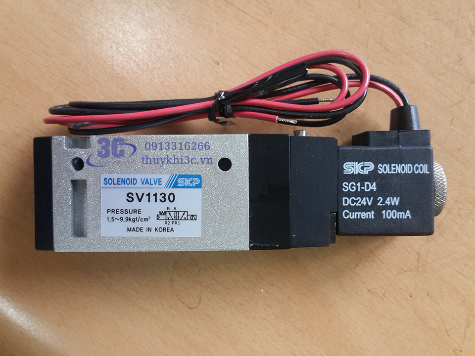 Van điện từ khí nén SKP SV1130, hãng SKP - Hàn Quốc