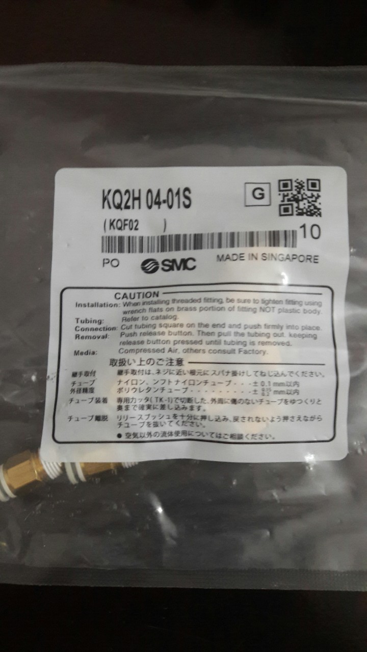 Đầu nối SMC KQ2H-04-1S