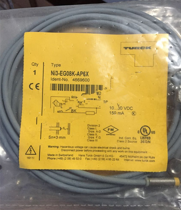 TURCK NI3-EG08K-AP6X