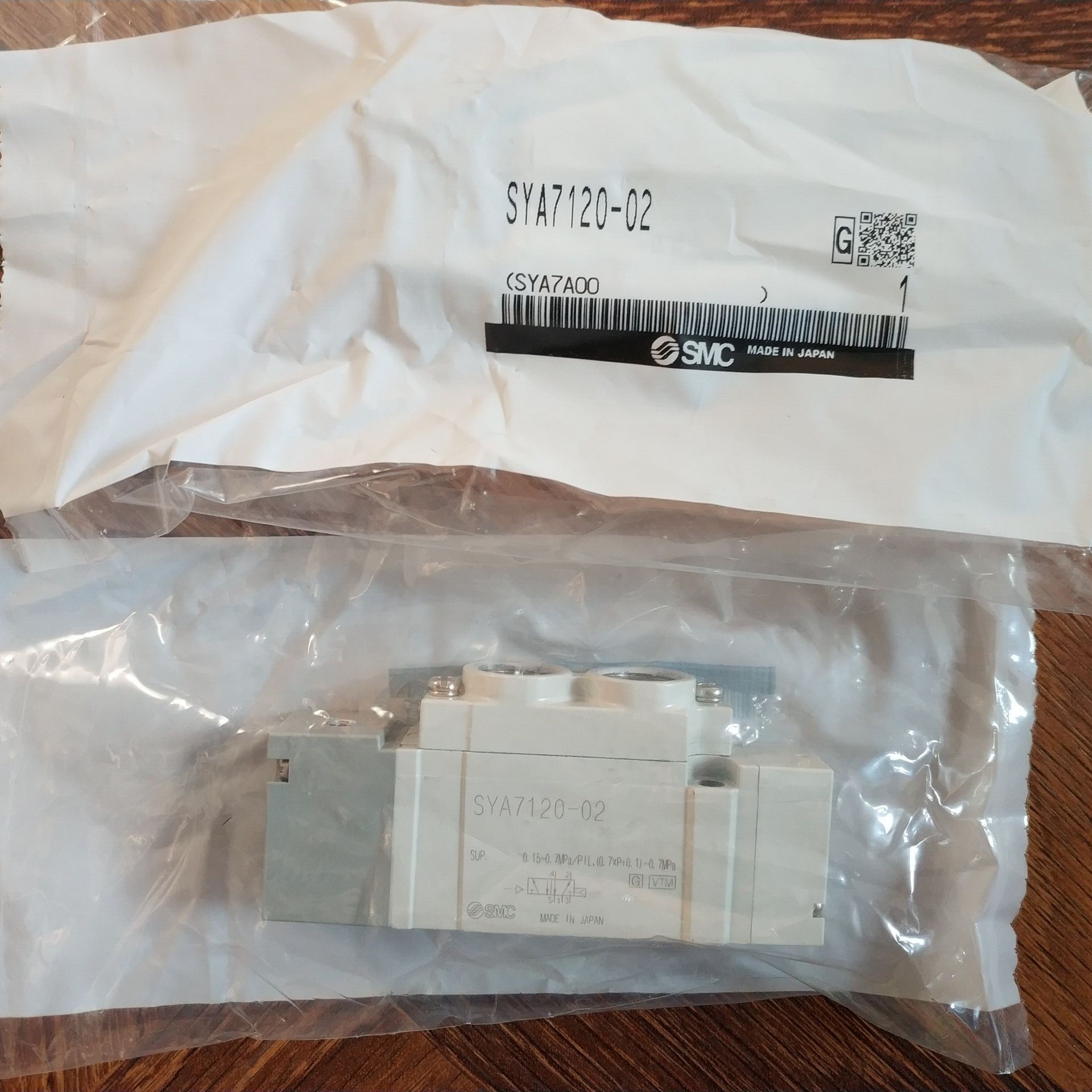 Van điện từ SMC SYA7120-02