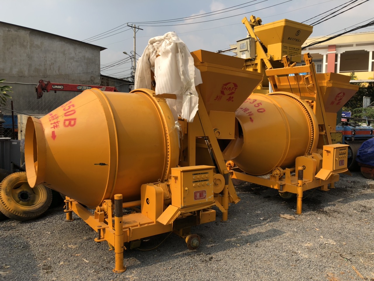 MAY TRON JZC 350 GÀU TRƯỢT