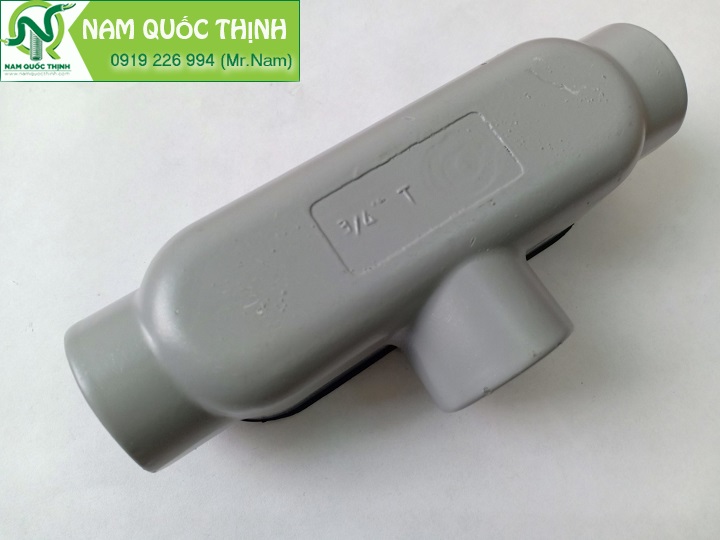 Hộp nối ren kín nước loại T chia hướng đa dạng cho ống thép