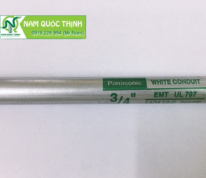 Sản phẩm ống thép luồn dây điện EMT Panasonic nhập khẩu