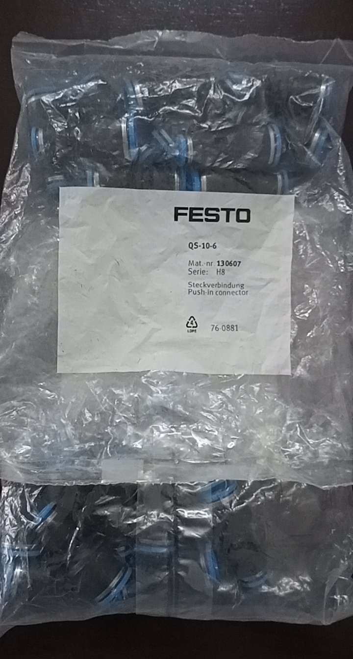 Đầu nối FESTO QS-10-6
