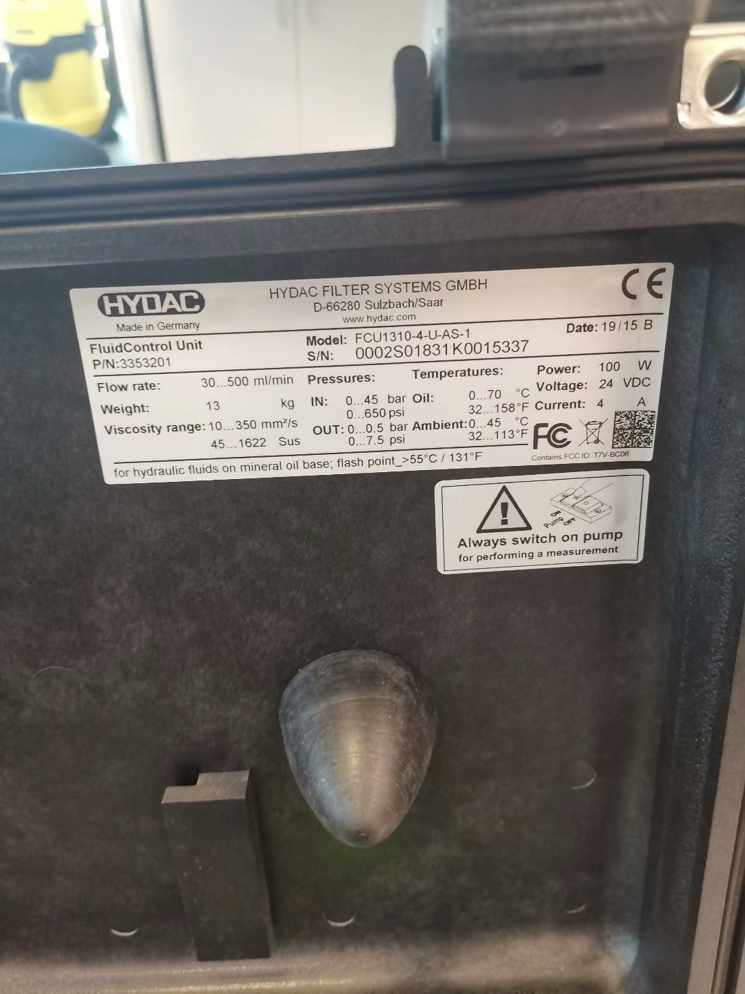 HYDAC FCU1310-4-U-AS-1
