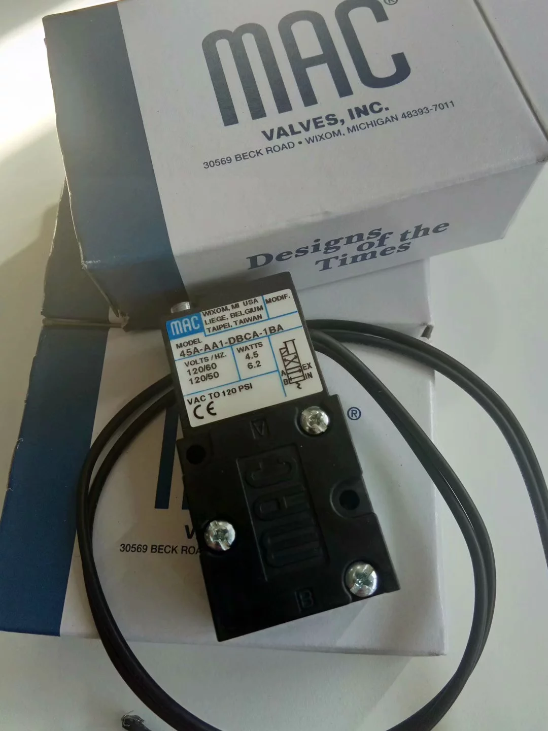 Van điện từ MAC 45A-AA1-DBCA-1BA