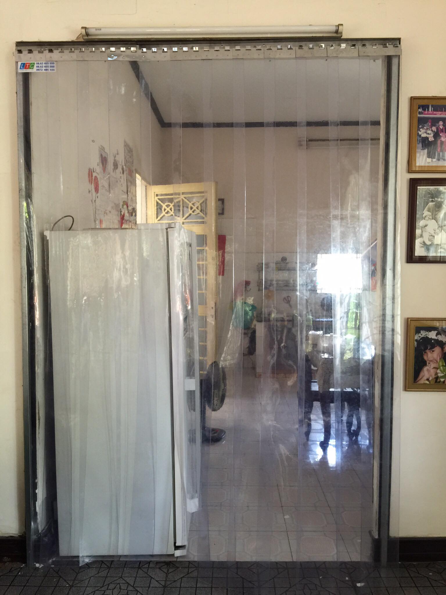 Màn nhựa pvc ngăn lạnh