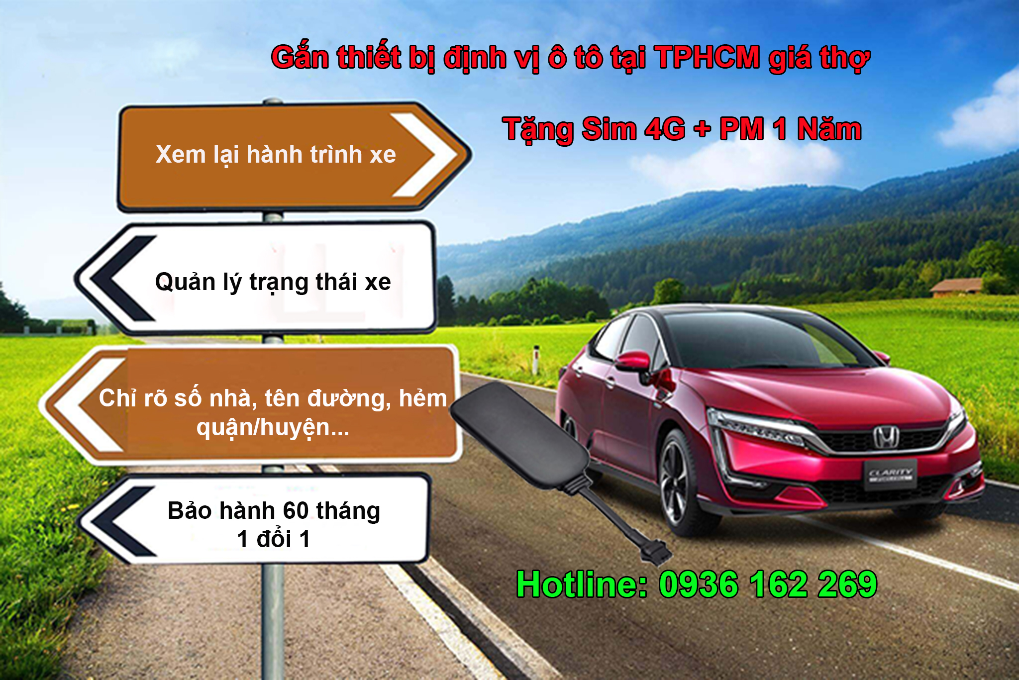 Cung cấp thiết bị định vị ô tô tại TPHCM giá rẻ, lắp tận nơi
