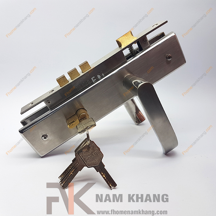 Khóa cửa chính inox NK191L-INOX