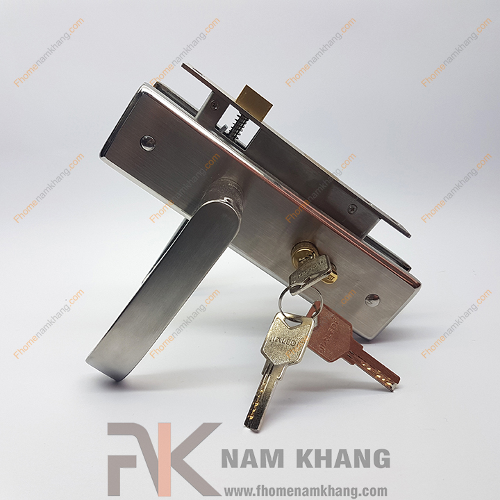 Khóa cửa thông phòng inox NK191M-INOX