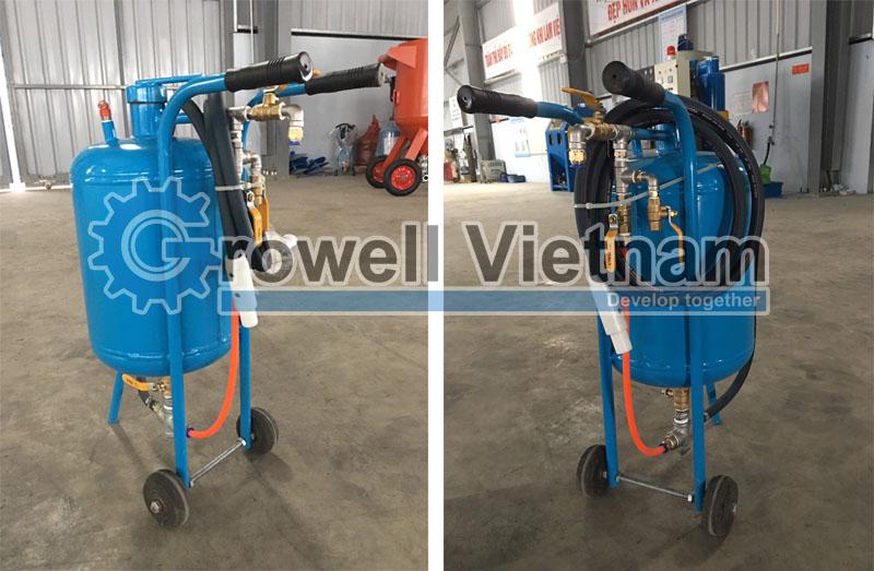 Máy phun cát khắc bia mộ