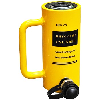 Kích thủy lực 1 chiều 20 tấn hành trình 100mm TLP HHYG-20100