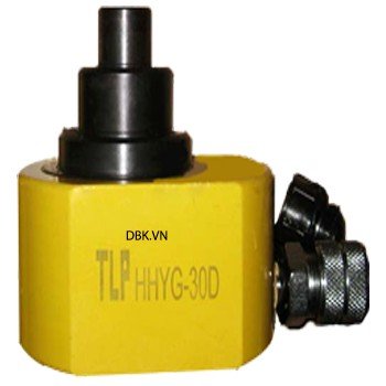 Kích thủy lực 1 chiều lùn tầng 10 tấn hành trình 25mm TLP HHYG-10D