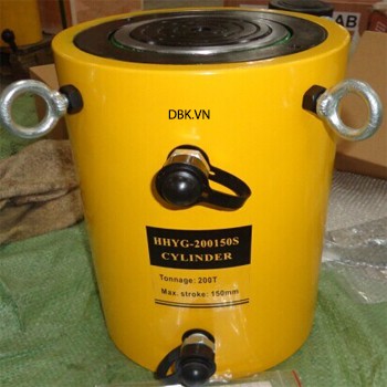 Kích thủy lực 2 chiều 200 tấn hành trình 150mm TLP HHYG-200150S